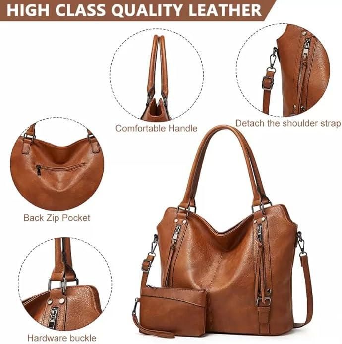 Fashionable Women’s Tote Bag Styled for Casual & Office Looks – PU Leather Finish