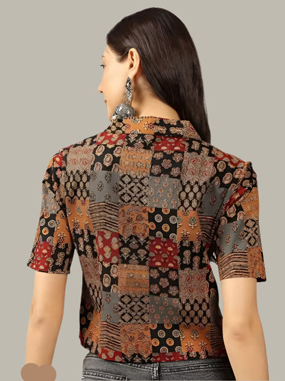 Back Design of Latest Printed Designer Top – Comfortable & Stylish
