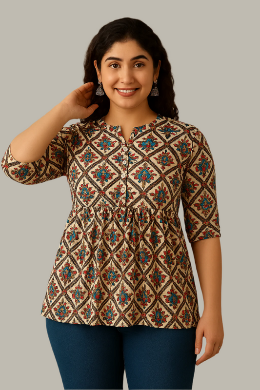 Stylish Regular Sleeve Tops for Party Wear