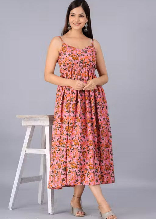 Elegant Gajri Maxi Dress for Women
